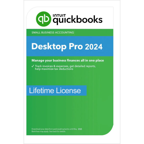 Genuine QuickBooks Desktop Pro 2024 For Windows & Mac | Lifetime License Key